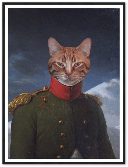 Napoleon - The Field Marshal - Custom Pet Portrait