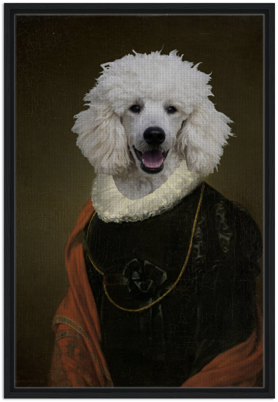 Marie Antoinette - Custom Pet Canvas