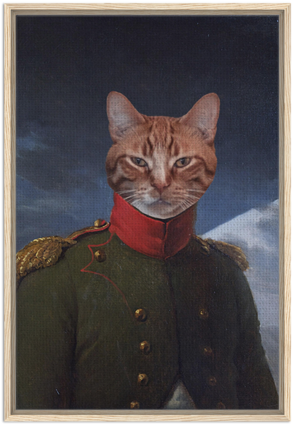 Napoleon - The Field Marshal - Custom Pet Canvas