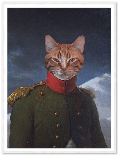 Napoleon - The Field Marshal - Custom Pet Portrait