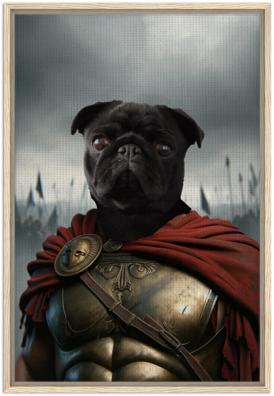 Leonidas - Custom Pet Canvas