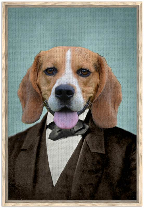 Abraham - Custom Pet Canvas