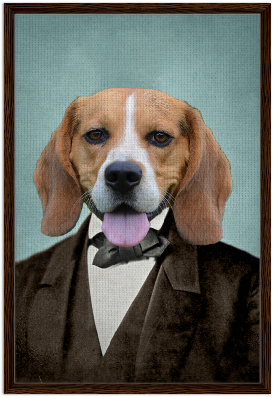 Abraham - Custom Pet Canvas