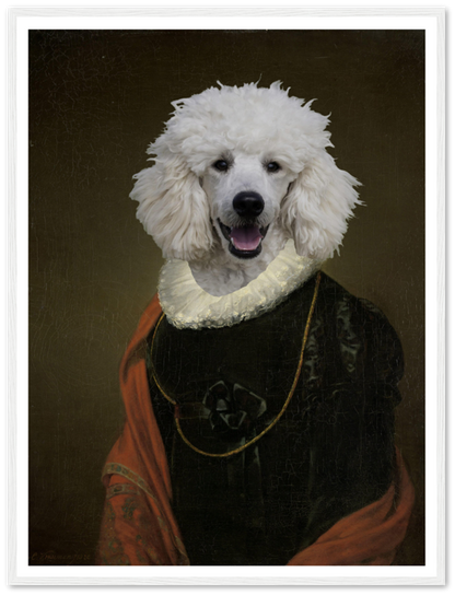 Marie Antoinette - Custom Pet Portrait