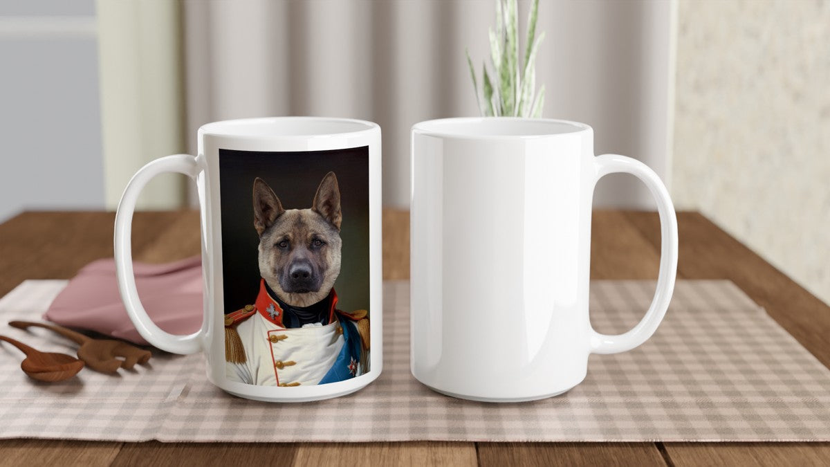 Napoleon - The Regal Commander - Custom Pet Mug