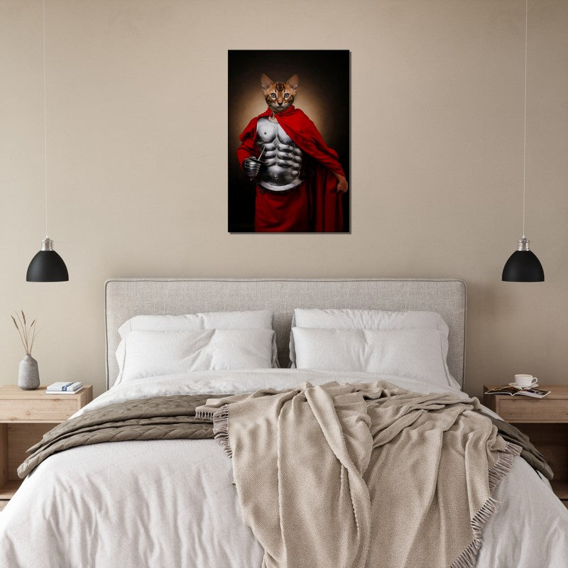 Roman Warrior - Custom Pet Canvas