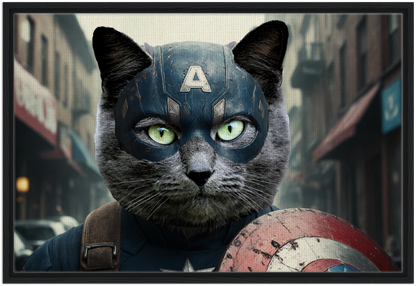 Captain America - Custom Pet Canvas