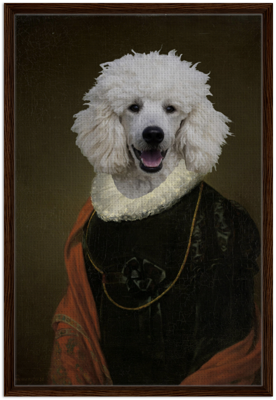 Marie Antoinette - Custom Pet Canvas