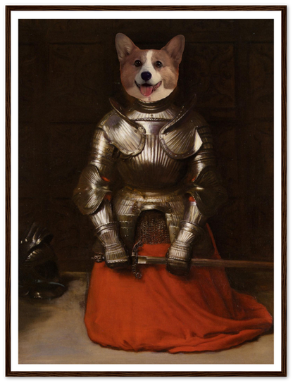 The Knight - Custom Pet Portrait