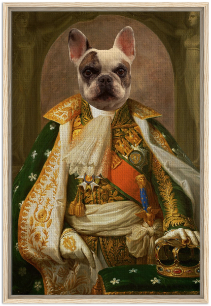 Napoleon - The Emperor's Throne - Custom Pet Canvas