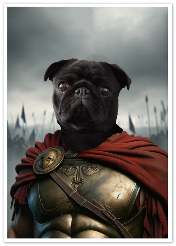 Leonidas - Custom Pet Portrait