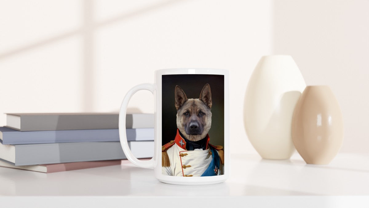 Napoleon - The Regal Commander - Custom Pet Mug