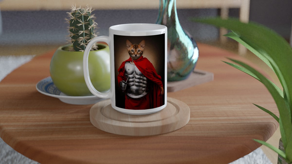 Roman Warrior - Custom Pet Mug