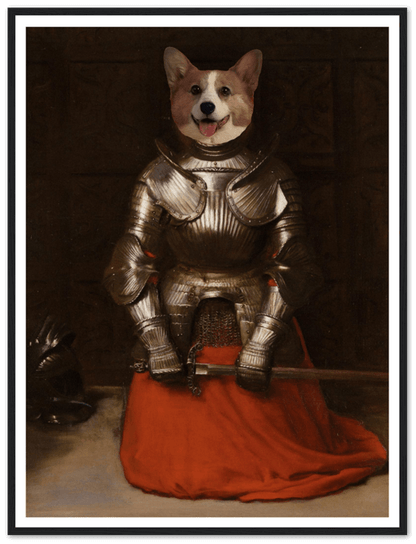 The Knight - Custom Pet Portrait