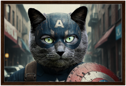 Captain America - Custom Pet Canvas