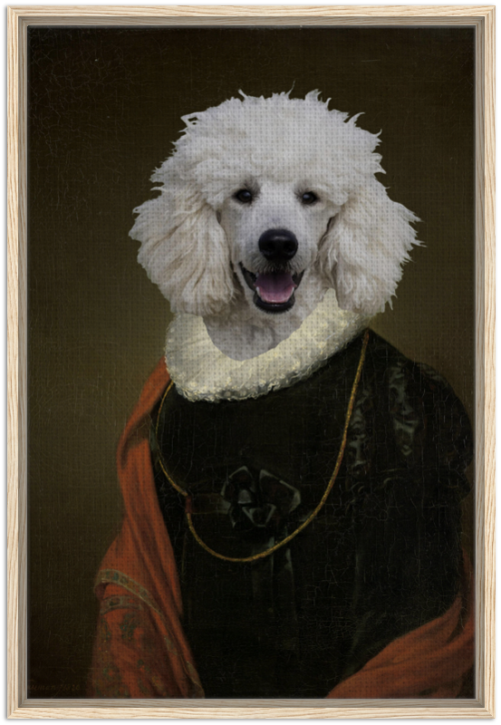 Marie Antoinette - Custom Pet Canvas