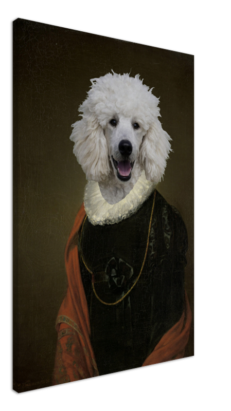 Marie Antoinette - Custom Pet Canvas