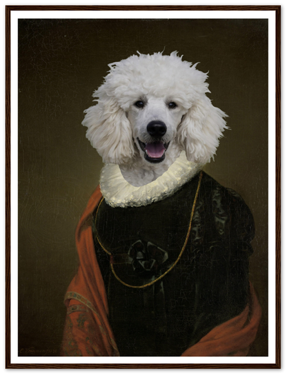 Marie Antoinette - Custom Pet Portrait