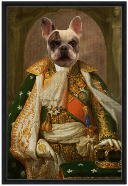 Napoleon - The Emperor's Throne - Custom Pet Canvas