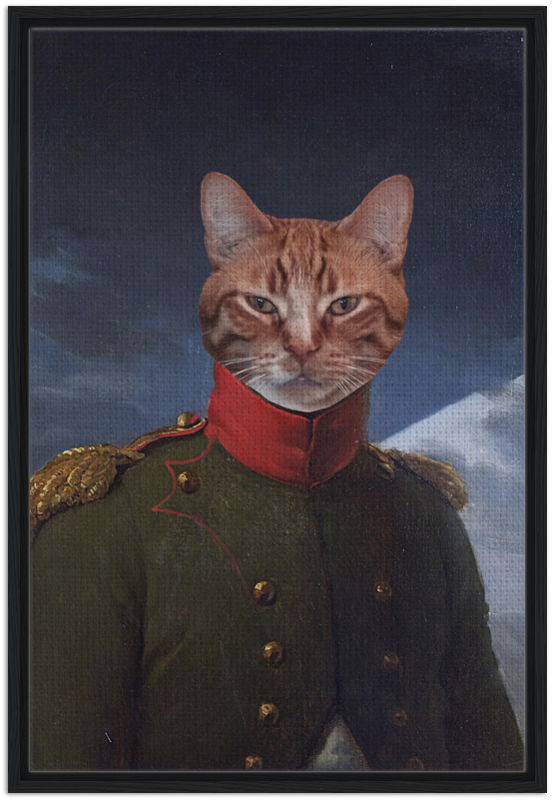 Napoleon - The Field Marshal - Custom Pet Canvas