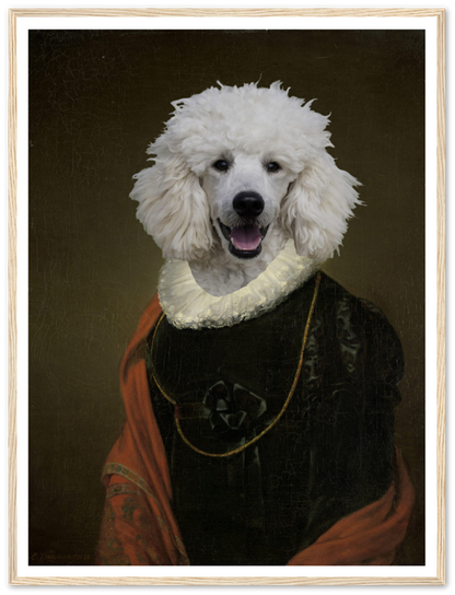 Marie Antoinette - Custom Pet Portrait