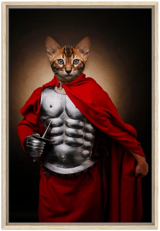 Roman Warrior - Custom Pet Canvas