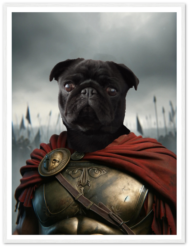 Leonidas - Custom Pet Portrait