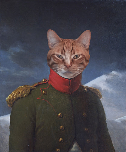 Napoleon - The Field Marshal - Custom Pet Canvas