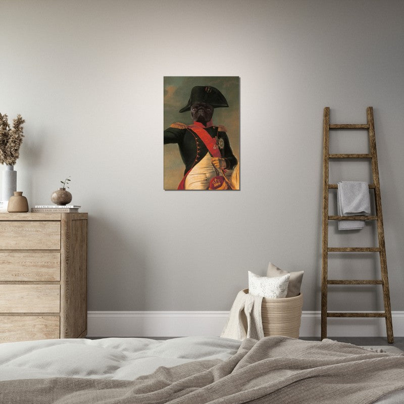 Napoleon - The Conquer on Horseback - Custom Pet Canvas