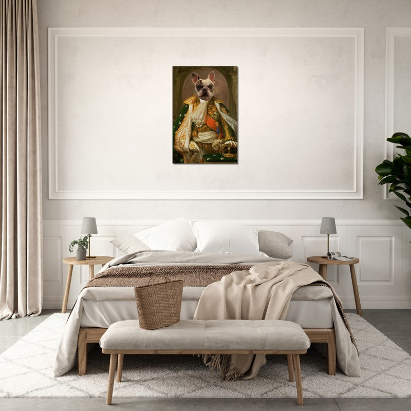 Napoleon - The Emperor's Throne - Custom Pet Canvas