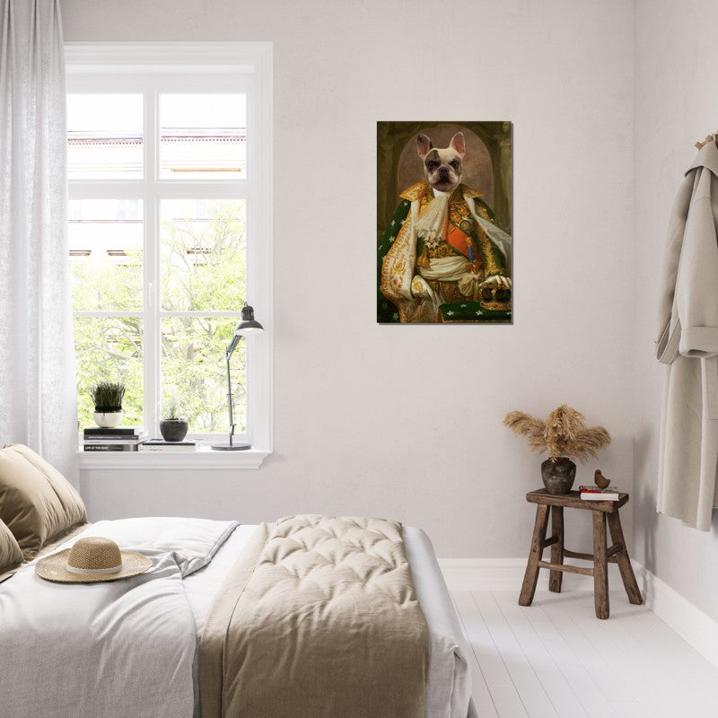 Napoleon - The Emperor's Throne - Custom Pet Canvas